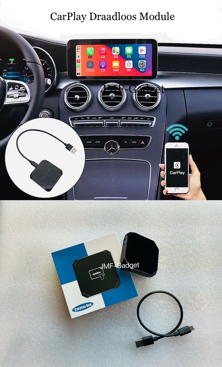 Apple CarPlay Box Bluetooth - jmf-gadget