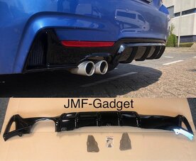 BMW F32 F33 F36 Performance 420 428 430 Piano Zwart Diffuser