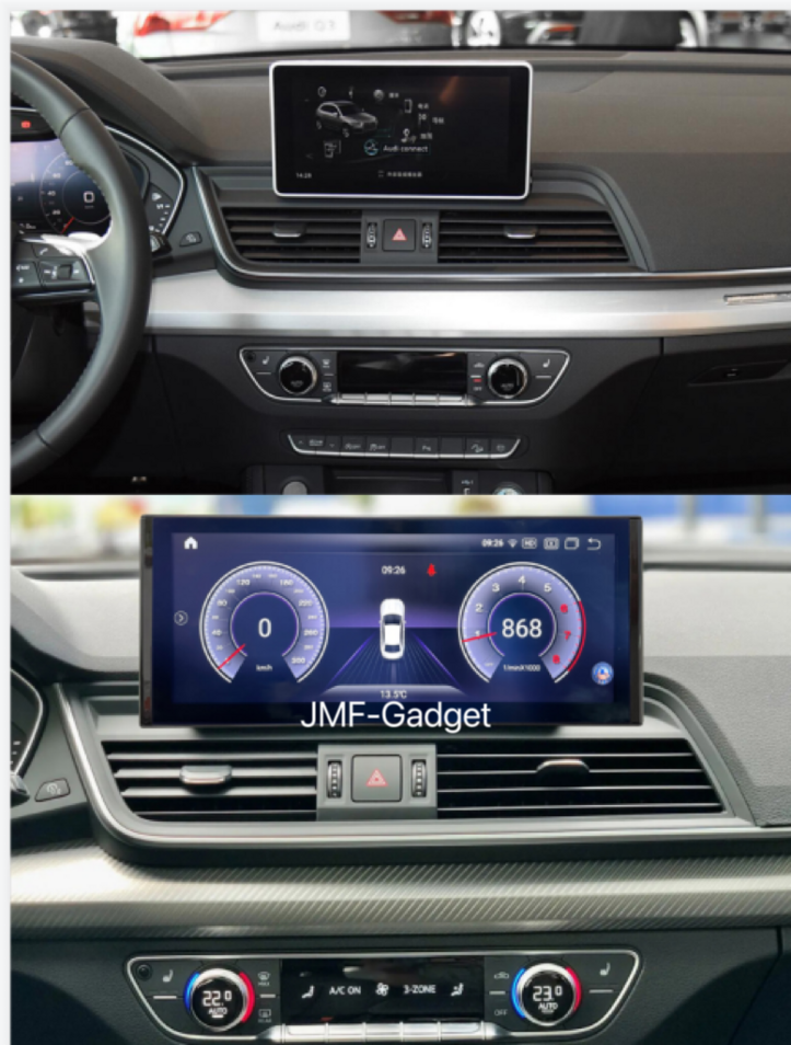 Audi-Android-Multimedia-Scherm