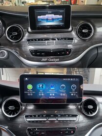 Mercedes V Klasse W447 Full HD 12.3 inch LG Scherm Android 14 Carplay