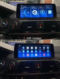 BMW G01 X3 G02 X4 EVO Android 13 Carplay iOS Navigatie LG Scherm