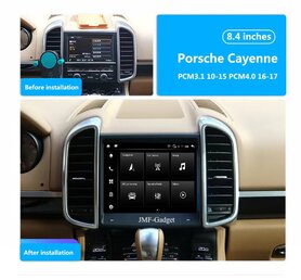 Porsche Cayenne 10-17 model 4G Full HD Android 14 Carplay 1:1 Scherm 