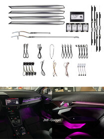 Audi A3 8Y 2021 model LED Sfeerverlichtingen Ambient Lights 32 kleuren