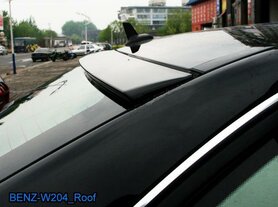 Mercedes C-Klass W204 Sedan AMG Styling Dak Spoiler Gespoten