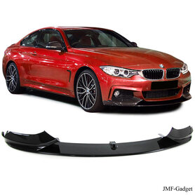 BMW F32 F33 F36 M-Tech Piano Zwart Performance Voorlip Spoiler