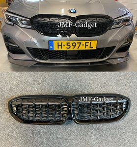 BMW G20 G21 Originele M340 grill Nieren Zwart 360 Camera