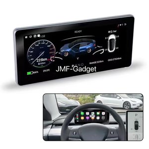 Tesla Model 3 Y Multimedia CarPlay Android Auto Snelheidmeter Display 