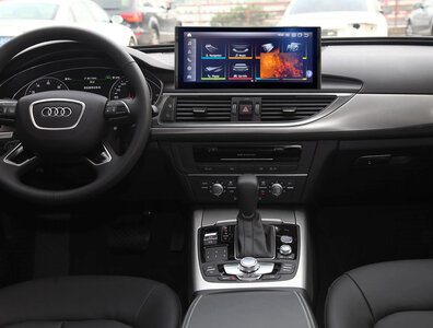 Audi A6 A7 facelift 16-17 4G Full HD Android 14 Carplay 12.3 inch Scherm