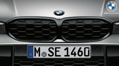BMW G20 G21 LCI 2022 Originele M340 grill Nieren Zwart 360 Camera