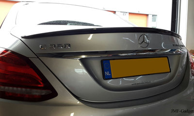 Mercedes W205 C Klass Sedan AMG Koffer Spoiler in kleur
