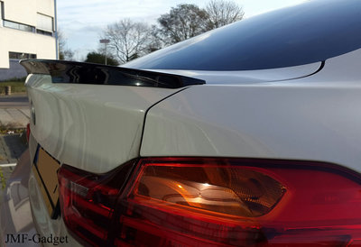 BMW 4 serie F36 GP Performance Koffer Spoiler Gespoten