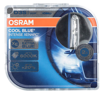 Osram Xenon D3S XENARC 66340CBI Cool Blue +20% licht 6000k