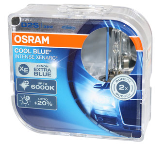 Osram Xenon D2S XENARC 66240CBI Cool Blue +20% licht 6000k 