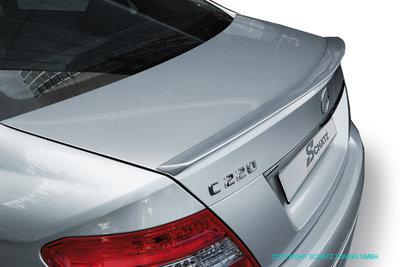 Mercedes W204 Sedan AMG Styling Koffer Spoiler Gespoten