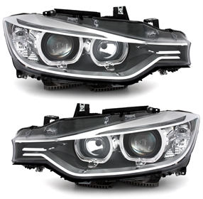BMW F30 F31 LED DRL Xenon Look Koplampen t/m 2015