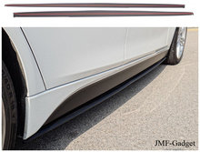 BMW F32 F33 F36 M Skirt Spoiler opzetstukken Mat Zwart