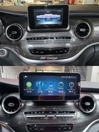 Mercedes V Klasse W447 Full HD 12.3 inch LG 2024 Scherm Android 13 Carplay