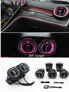 Mercedes W206 S206 C206 Ambient Lights luchtroosters met 64 kleuren  