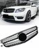 Mercedes W204 C204 AMG C63 styling Chroom/Zwart Grill_