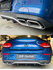 Mercedes C205 Coupe Cabrio C63 Design Diffuser en Uitlaat AMG Pakket Chroom_