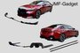 BMW G60 G61 Performance styling Bodykits Spoiler Zwart_