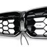 BMW G20 G21 LCI Diamond Zwart Grill Nieren met LED DRL Verlichting_