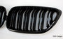 BMW 2 serie F22 F23 Piano Zwart M2 styling Grill Nieren_