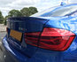 BMW 3 serie F30 Performance Koffer Spoiler Gespoten _