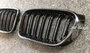 BMW F25 X3 F26 X4 vanaf 2014 model Piano Zwart Grill Nieren _