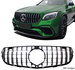 Mercedes X253 W253 C253 GLC 15-19 Panamericana Grill Piano Zwart/Chroom_