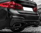 BMW G30 G31 Performance styling Piano Zwart Diffuser_